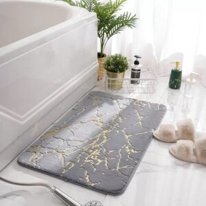 FOOT MAT-GRAY MARBLE