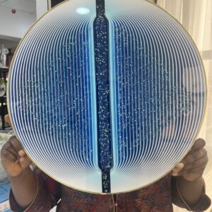 ROUND PVC WALL ART 50cm - 020