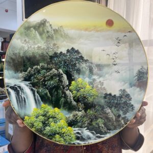 ROUND PVC WALL ART 50cm - 019