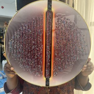 ROUND PVC WALL ART 50cm - 021