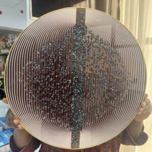 ROUND PVC WALL ART 50cm - 016