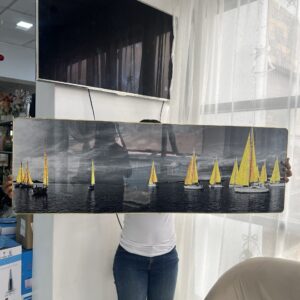 WALL ART 40x120CM PVC - 002