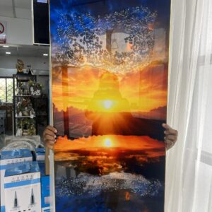 WALL ART 50x100CM PVC - 003