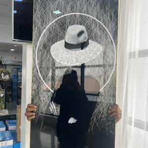 WALL ART 50x100CM PVC - 001